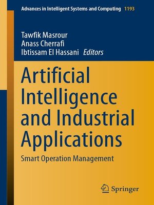cover image of Artificial Intelligence and Industrial Applications